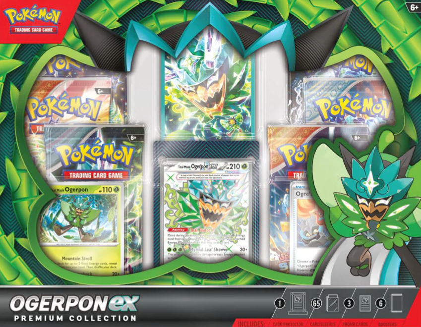 Pokémon TCG: Ogerpon Ex Premium Collection