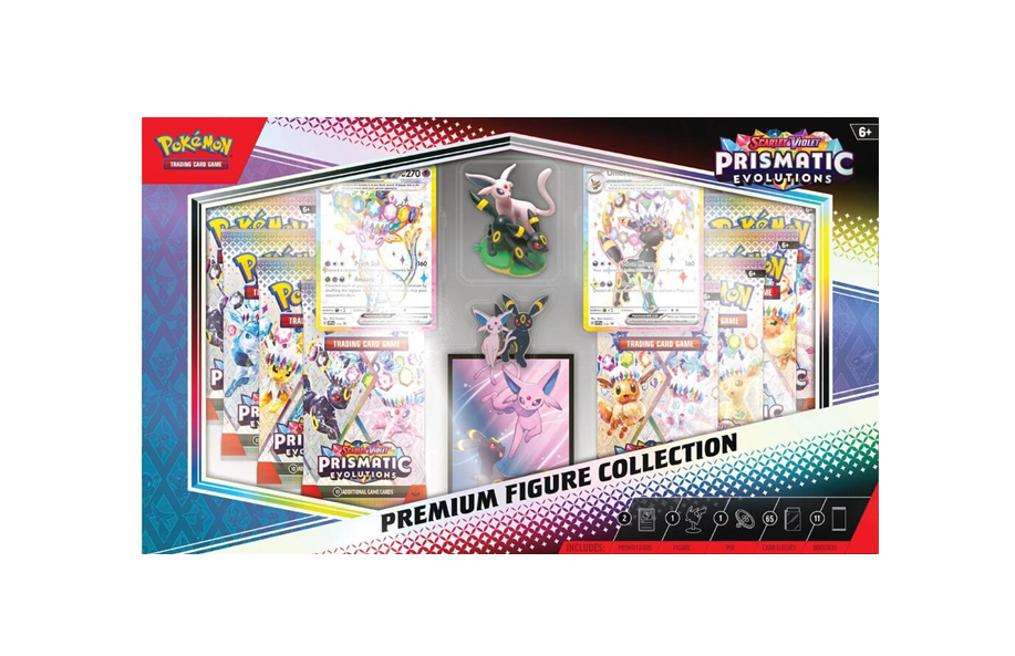 Pokémon TCG: Prismatic Evolutions Figure Collection