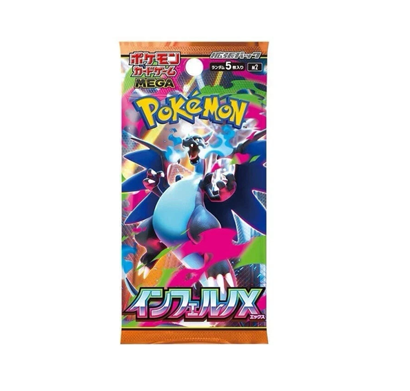 Pokémon TCG: Inferno X Booster Pack Japonés