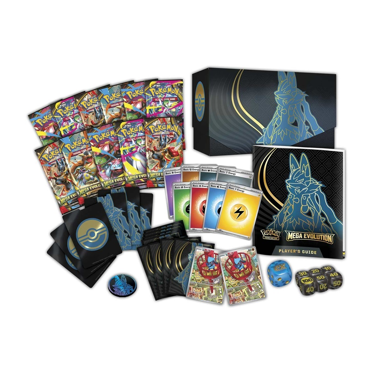 Pokémon TCG: Mega Evolutions Lucario Elite Trainer Box