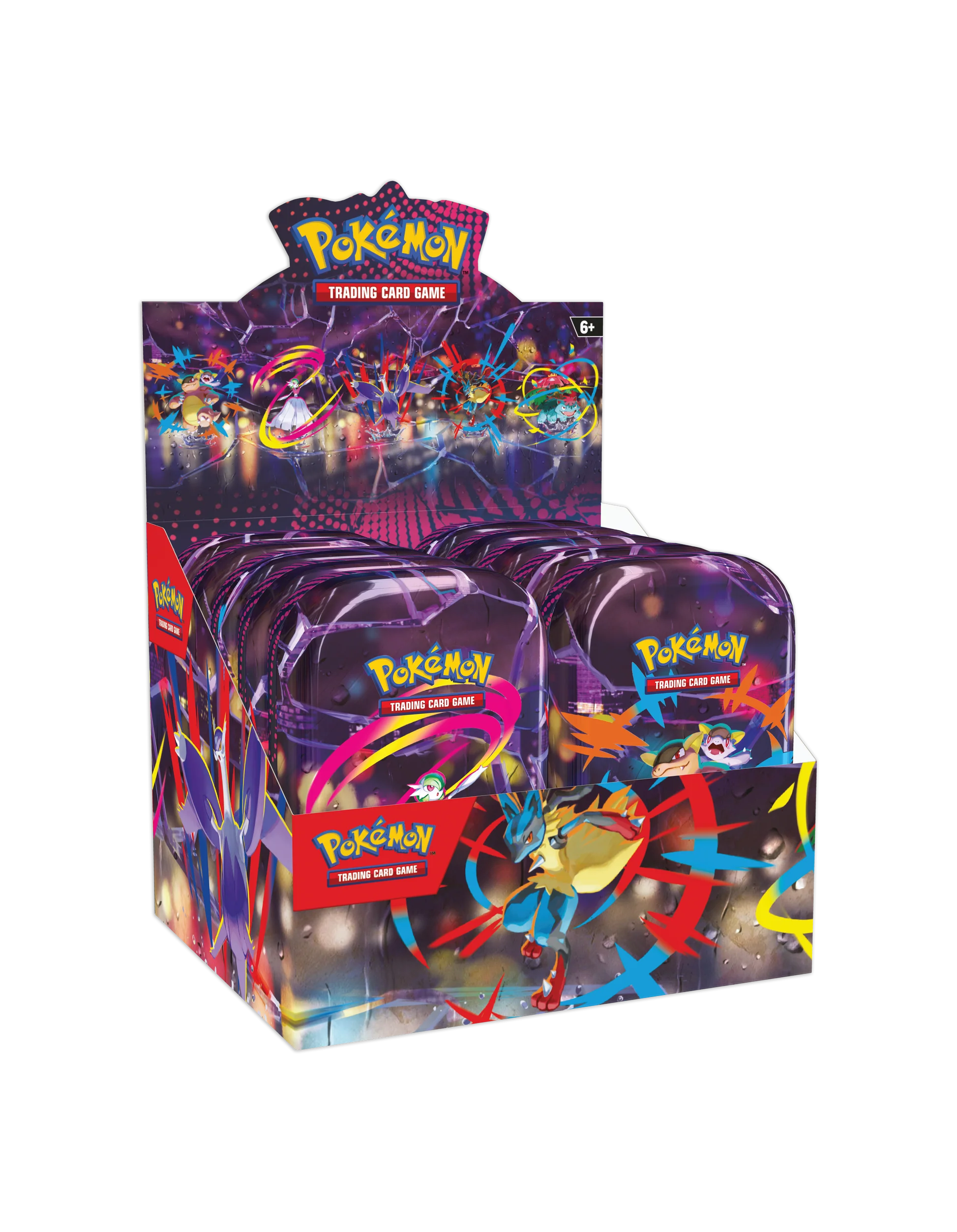 Pokémon TCG: Mega Evolutions Minitins Display